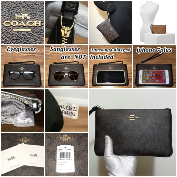 🐚Coach Signature PVC Leather🐚 - Picture 7 of 8